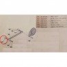 Ecrou barre Yamaha 50 TY