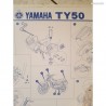 Affiche atelier Yamaha 50 TY